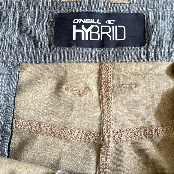 O’Neill | Men's Tan Hybrid Shorts - Picture 7 of 11